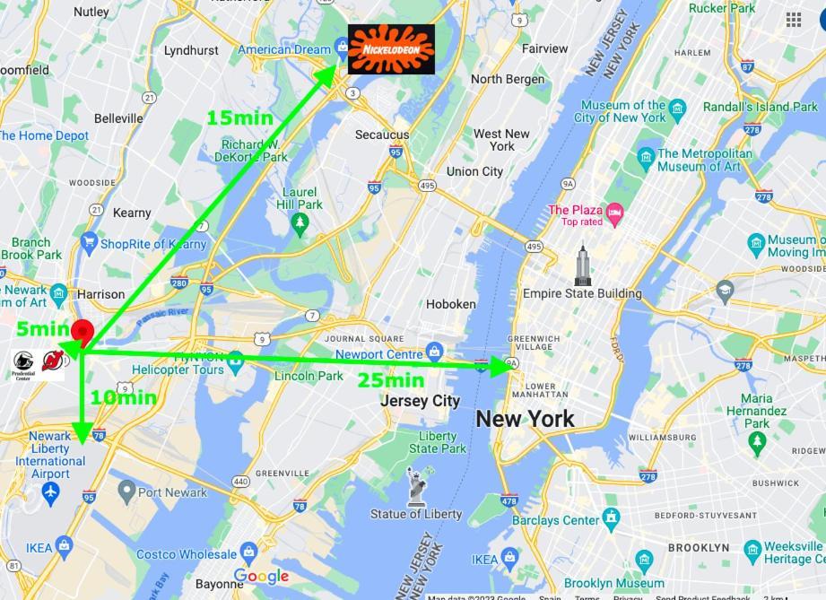 Best Room To Visit Nyc-Subway Access 뉴어크 외부 사진